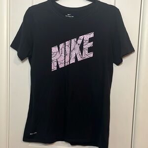 Woman’s Black Dry Fit Nike T-shirt